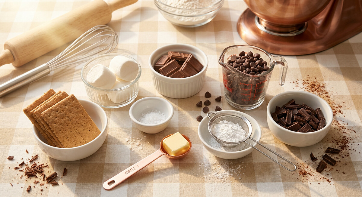 Mise en place: S'mores