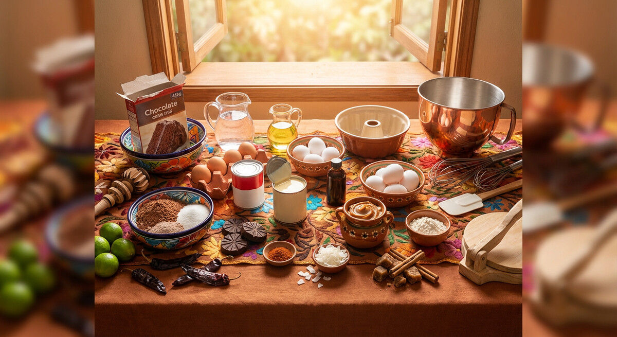 Hazırlık: Çikolatalı Flan