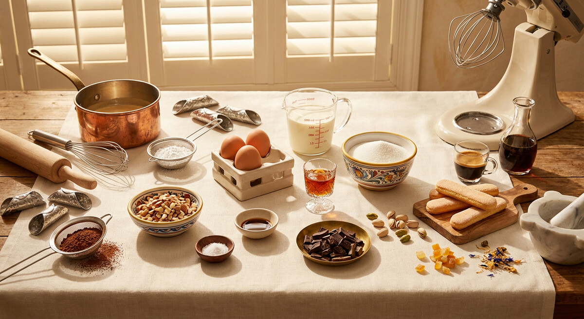 Mise en place: Semifreddo