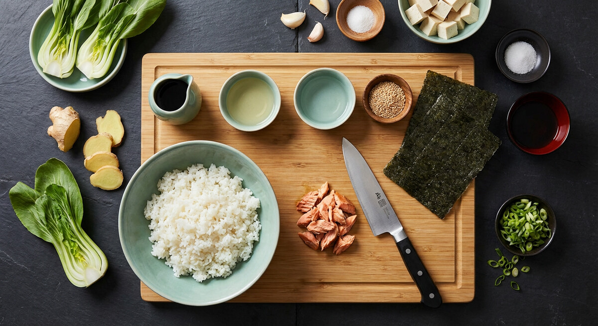 Mise en place: Onigiri