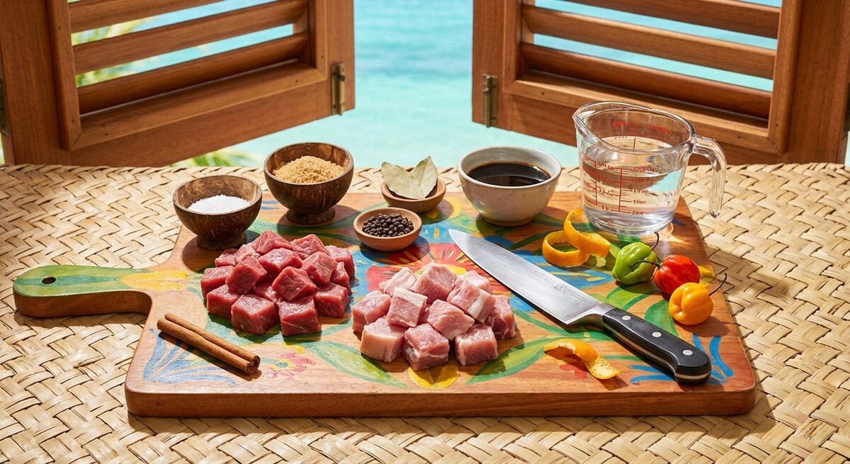 Mise en Place: Guyanesisches Pepperpot