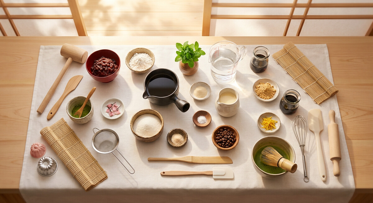 Mise en place: Gelée de café (Kohi Zeri)