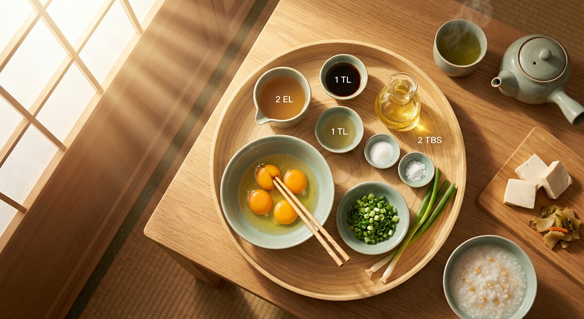 Mise en place: Tamagoyaki