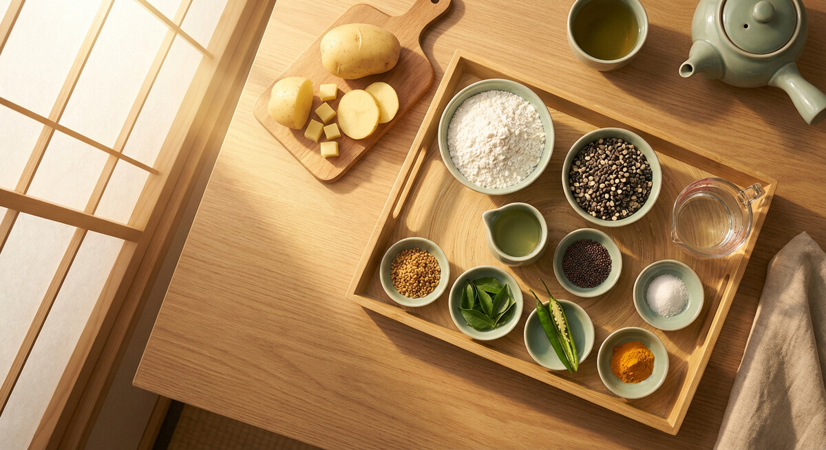 Mise en place: Dosa
