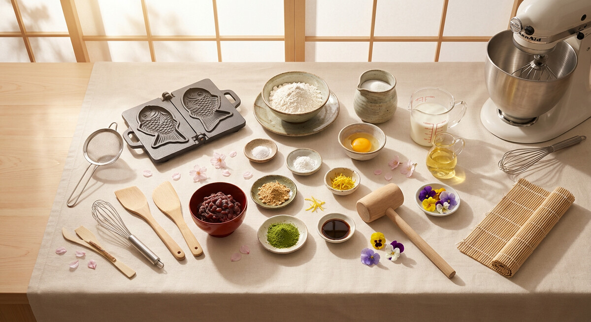 Mise en place: Taiyaki