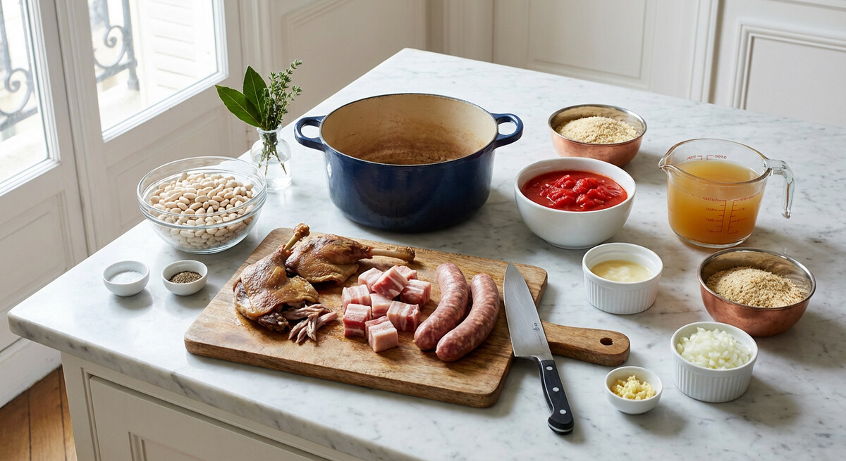 Mise en place: Cassoulet de Toulouse