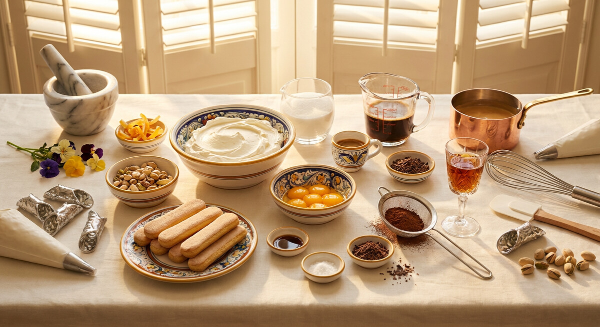 Mise en place: Tiramisu