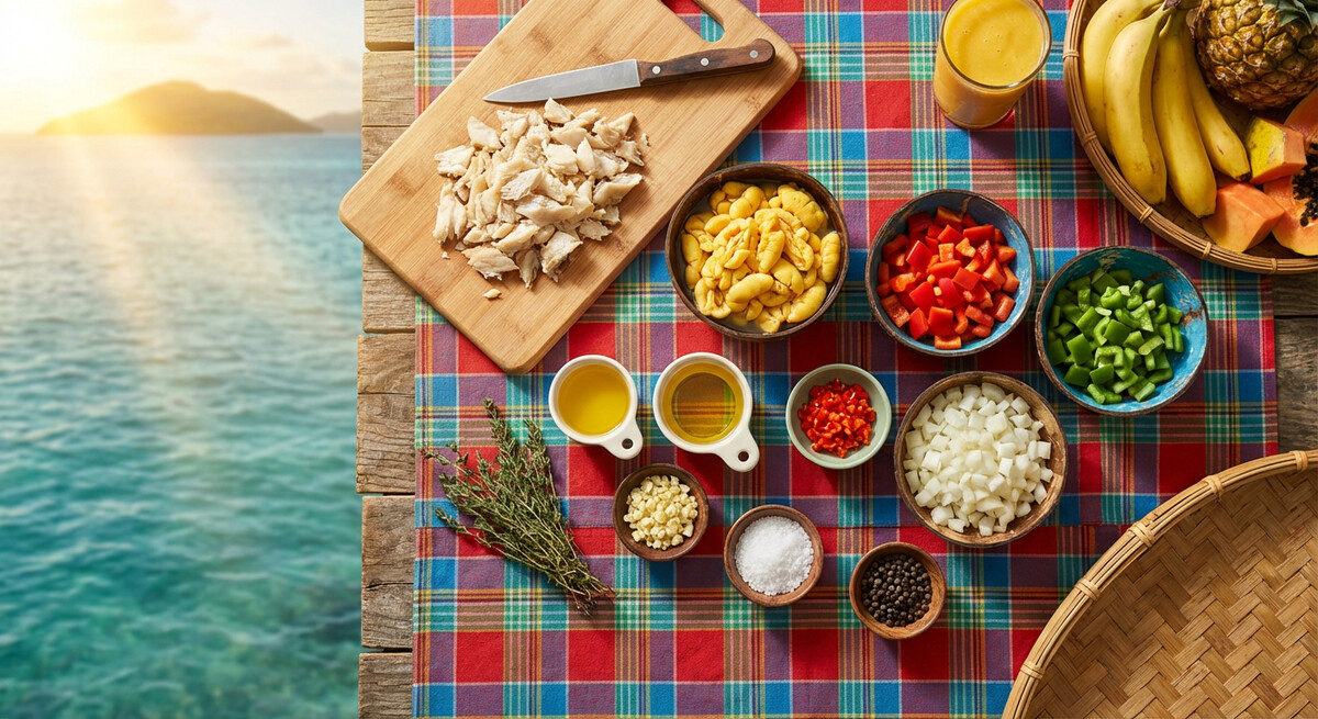 Hazırlık: Ackee ve Tuzlu Balık