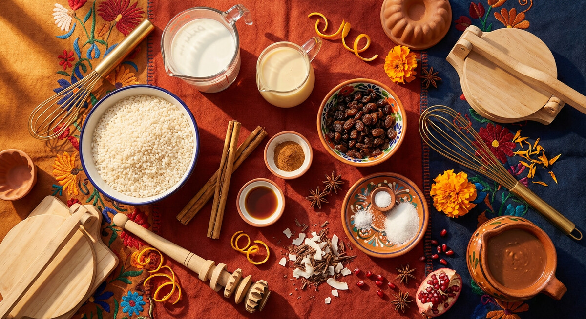 Mise en place: Arroz con Leche Mexicano